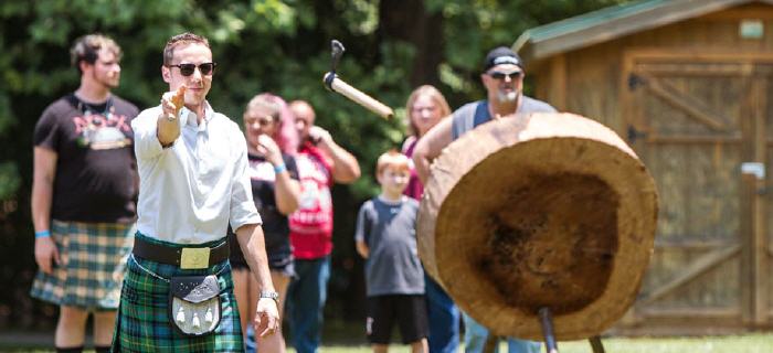 Highlandgame Poltertag Jungesellenabschied Polterausflug